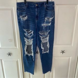 American Eagle Curvy Mom Jeans 18L